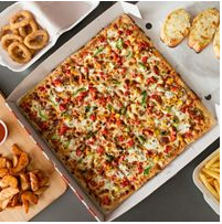 Garlic pizza